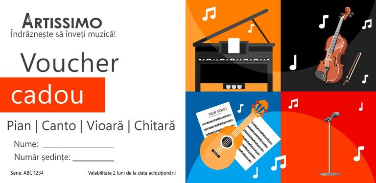 Lectii muzica cadou